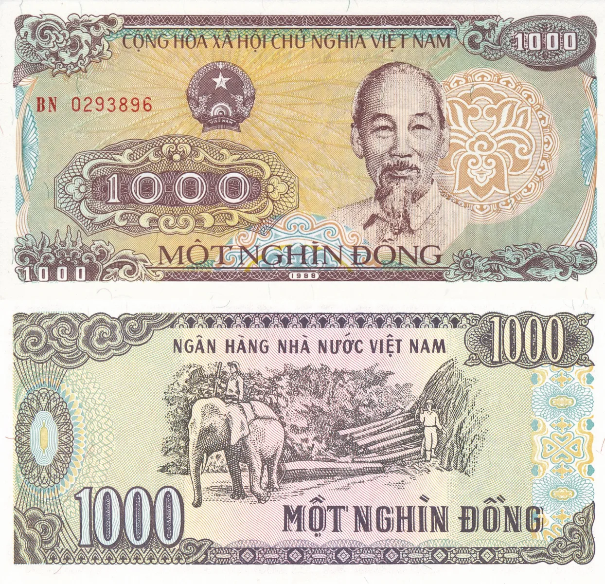 1,000 VND banknote