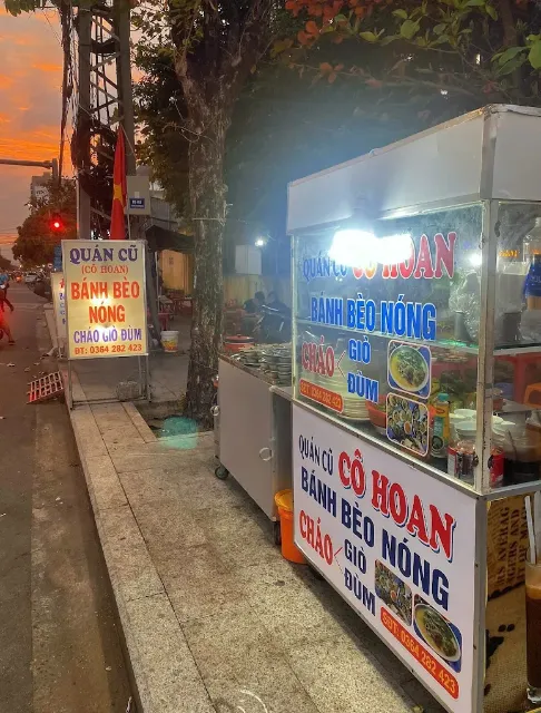 Bánh bèo nóng, cháo giò đùm - Quán Cũ (Cô Hoan) Tuy Hòa